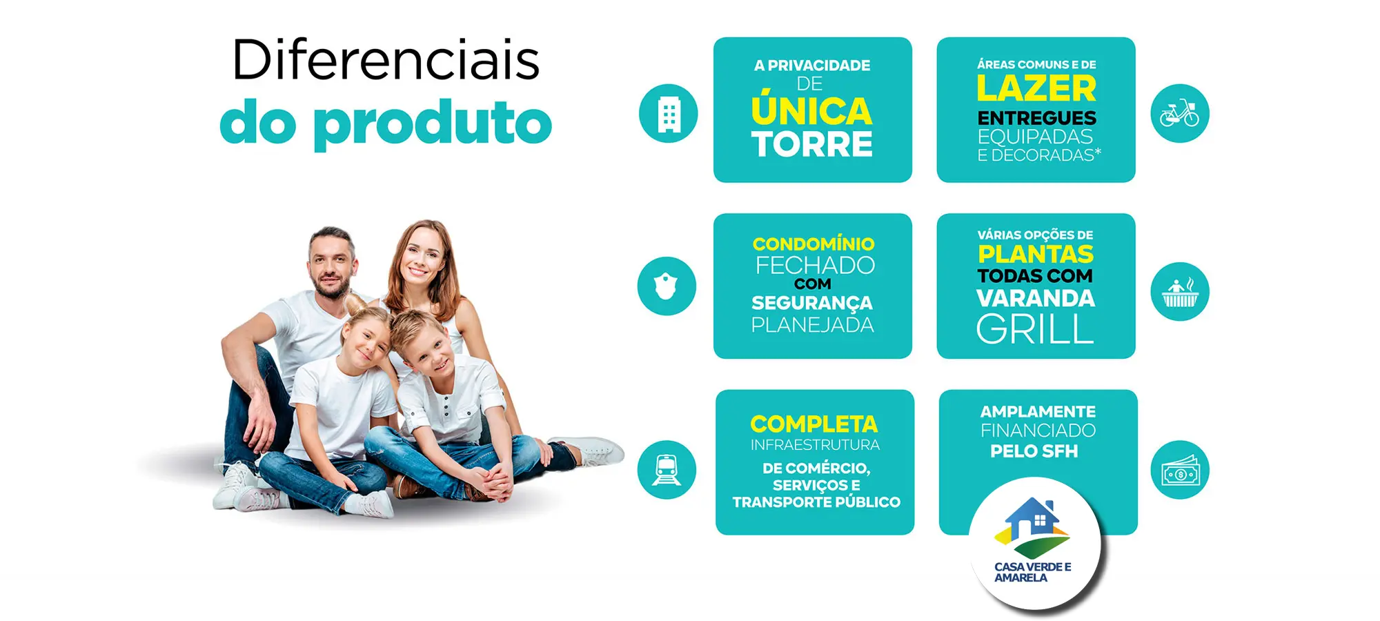 Brise Mascote - Diferenciais